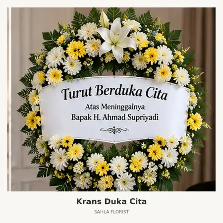 Krans Bunga Duka Demangan